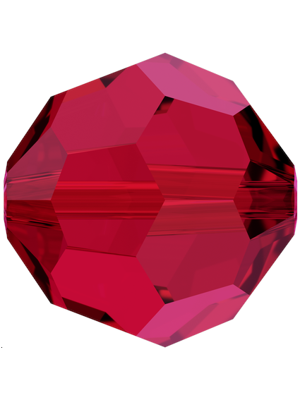 ronde 4mm scarlet