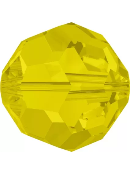 ronde 4mm yellow opal