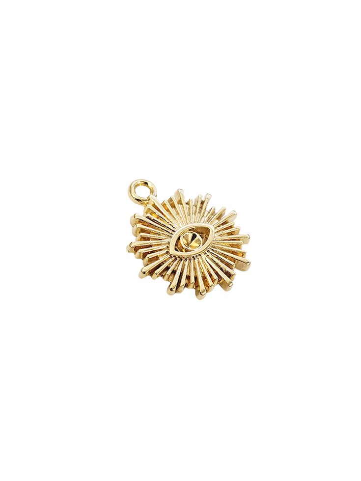 Pendentif oeil rayon porte strass