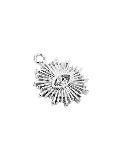 Pendentif oeil rayon porte strass 2