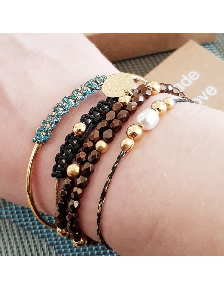 Bracelets coulissants Pearl Access Atelier