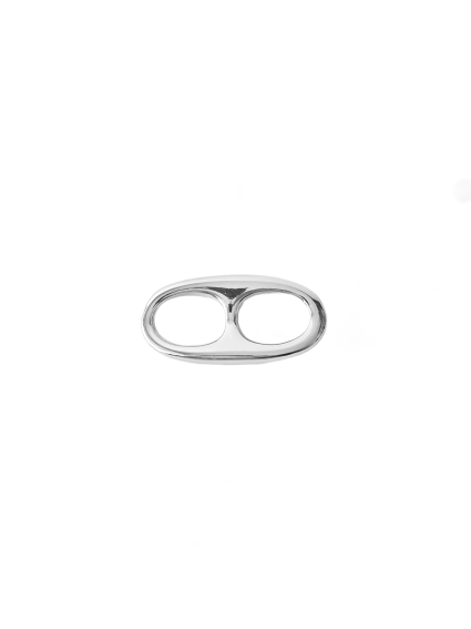 Anneau maille marine 24,4x12,2mm
