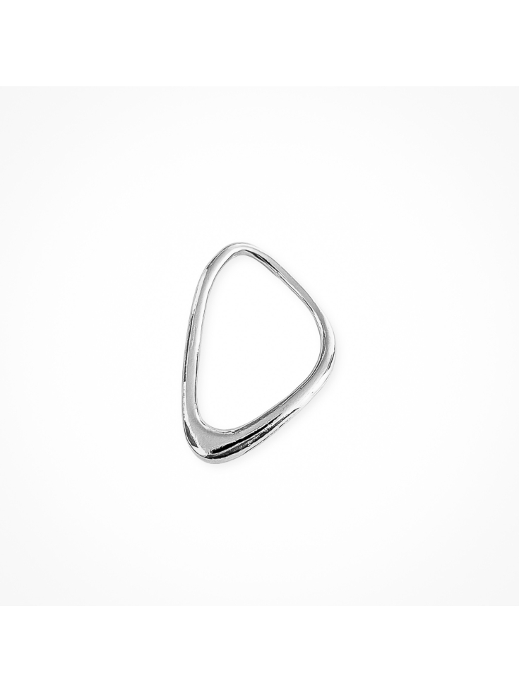 Anneau goutte irrégulière 39x25mm