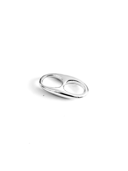 Anneau maille marine 24,4x12,2mm 2