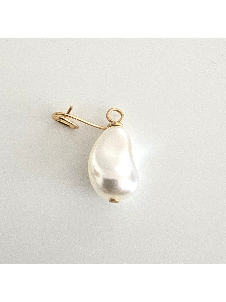 Perle sur clou queue de cochon atelier bijou DIY Pearl Access