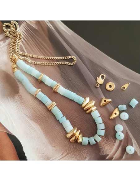 Idée de bijoux en pierre fine - Fait main -Pearl Access