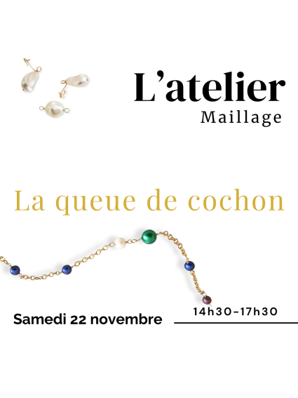 Atelier bijou le maillage- Pearl Access- Marseille