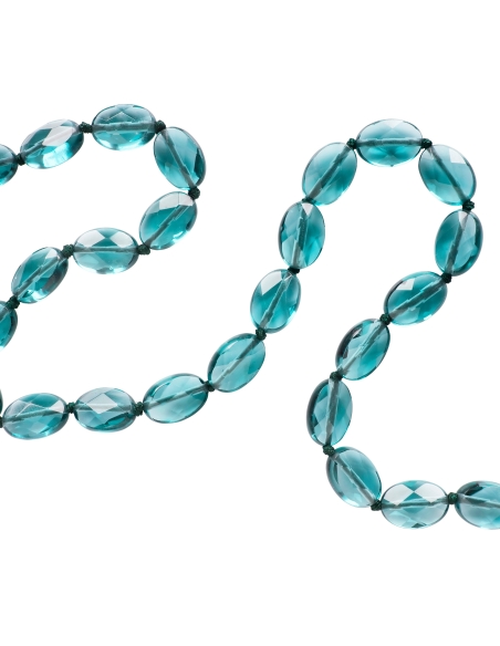 Bijou pierre fine monté sur soie