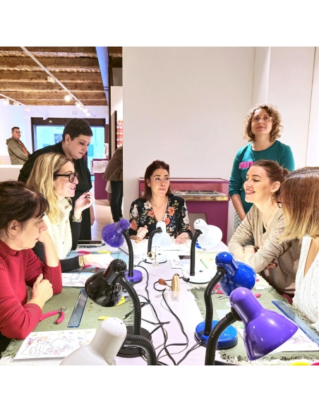 Atelier bijou DIY technique noeuds sur soie - Pearl Access- Marseille