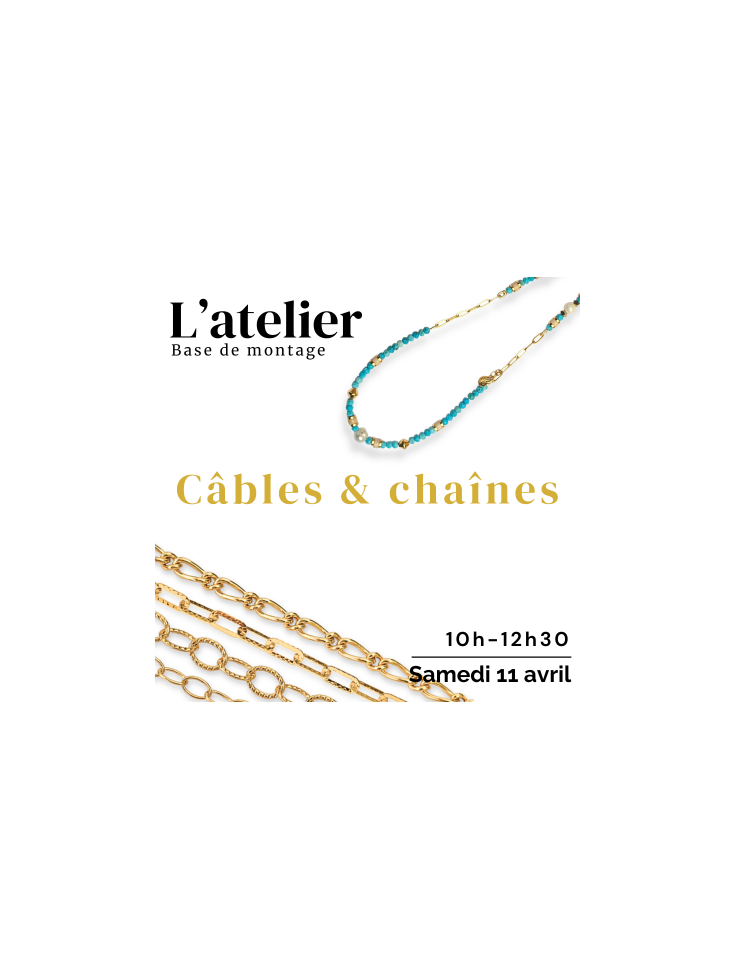 Atelier de montage de bijoux DIY - Pearl Access - Marseille