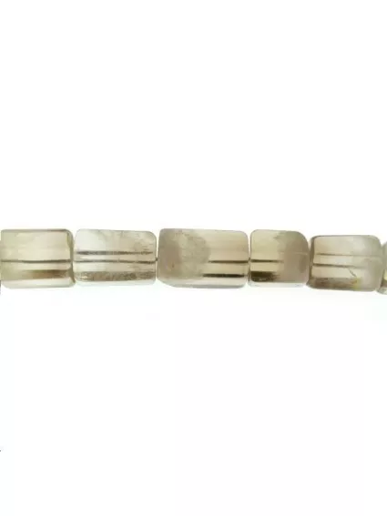 Quartz fumé 15-20mm  Les Cylindres et Rondelles en lot- 1