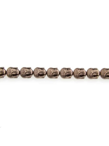 Hématite bouddha 10x9mm  Les lots d'Etoiles coeurs et autres sujets- 1