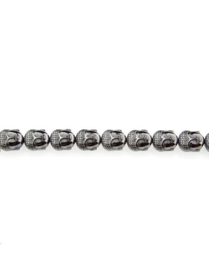 Hématite bouddha 10x9mm  Les lots d'Etoiles coeurs et autres sujets- 1