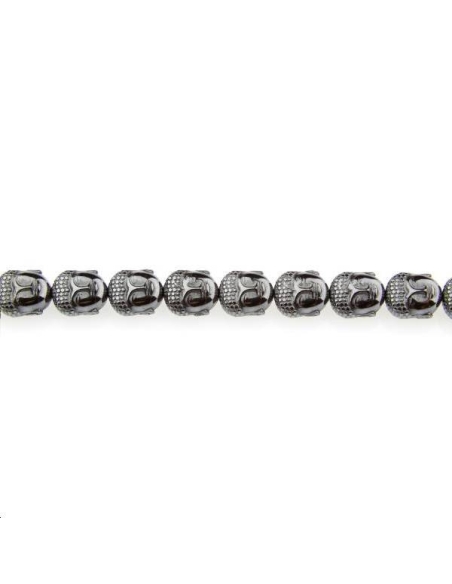 Hématite bouddha 10x9mm  Les lots d'Etoiles coeurs et autres sujets- 1 Hématite bouddha 10x9mm  Les lots d'Etoiles coeurs et autres sujets- 1