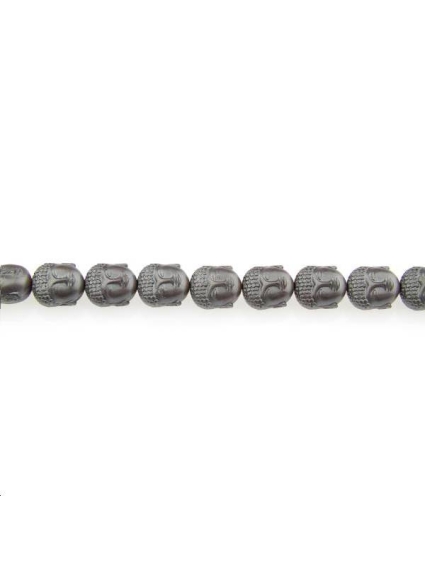 Hématite bouddha 10x9mm  Les lots d'Etoiles coeurs et autres sujets- 1