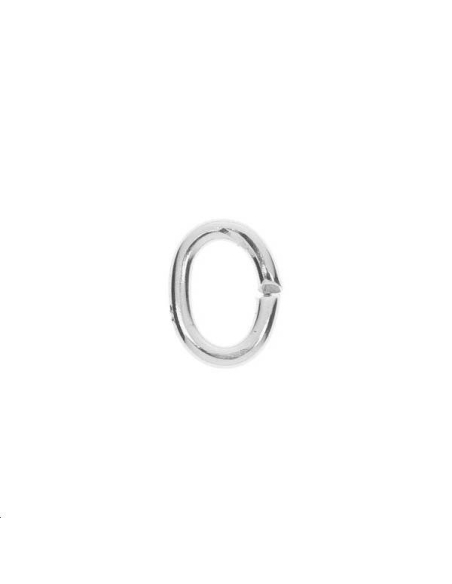 Anneau brisé oval 6,5mm  Anneaux de montages- 1 Anneau brisé oval 6,5mm  Anneaux de montages- 1