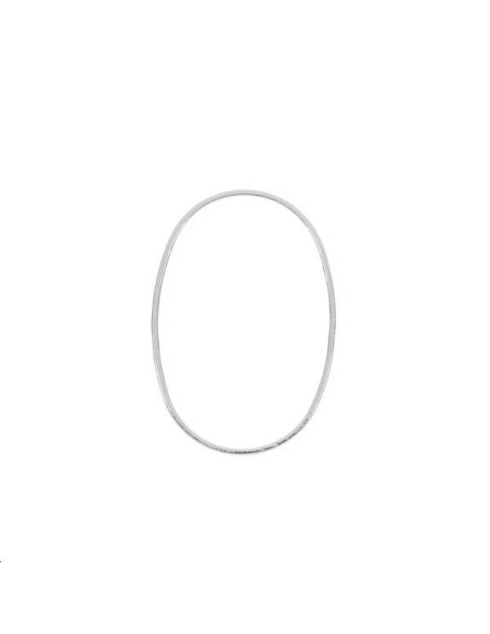 Anneau oval soudé 19x13mm  Anneaux- 1