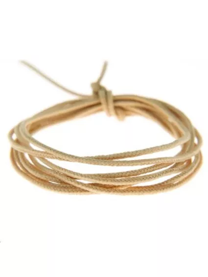 Fashion cord  0,8mm doré  Fashion cord 0,8mm- 1