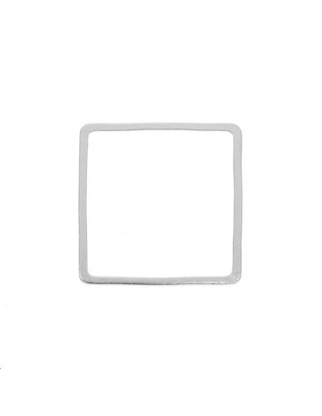 Anneau fil carré 18x18x1mm  Anneaux- 1