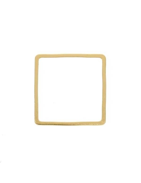 Anneau fil carré 18x18x1mm  Anneaux- 1