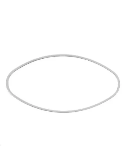 Anneau oval fil carré 40x20x1mm  Anneaux- 1
