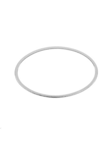 Anneau oval fil carré 26x16mm  Anneaux- 1 Anneau oval fil carré 26x16mm  Anneaux- 1
