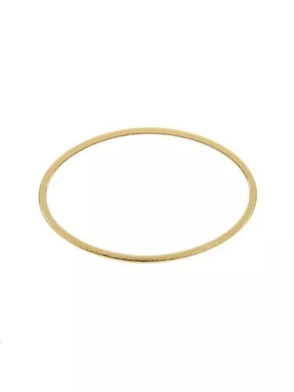 Anneau oval fil carré 26x16mm  Anneaux- 1