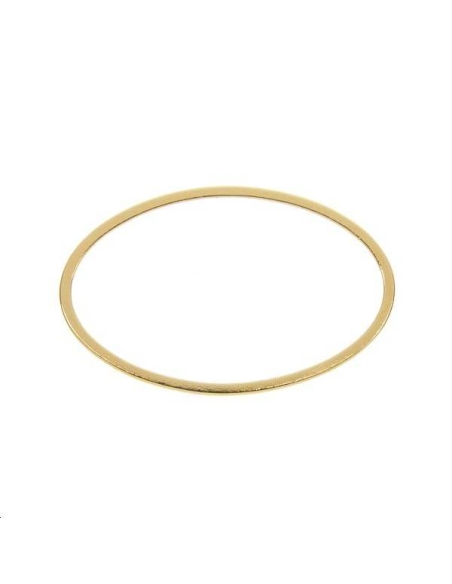 Anneau oval fil carré 26x16mm  Anneaux- 1