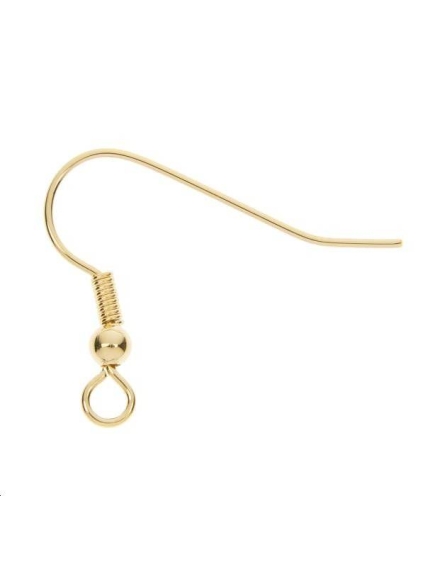 Crochets d'oreilles boule  Boucles d'oreilles- 1
