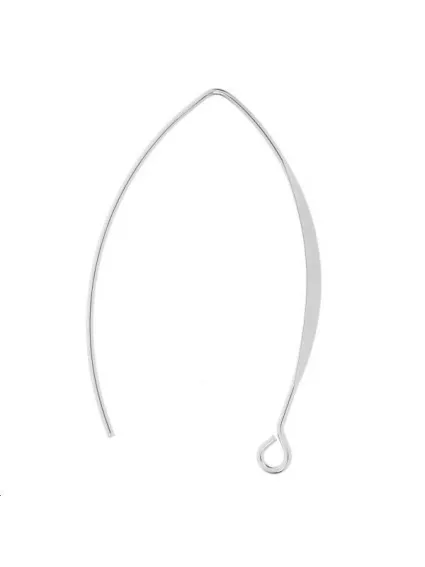 Crochets d'oreilles arc 38mm  Boucles d'oreilles- 1
