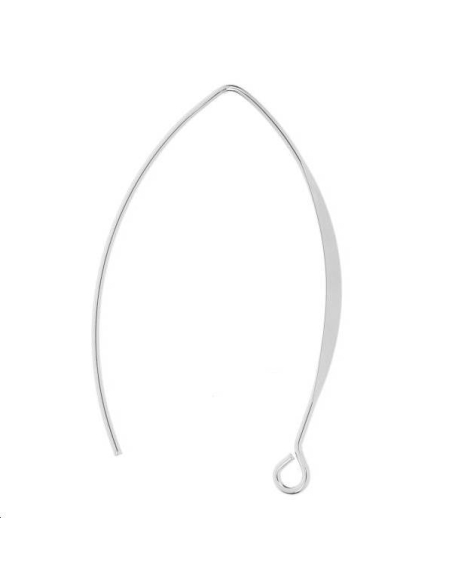 Crochets d'oreilles arc 38mm  Boucles d'oreilles- 1