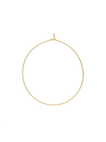Créoles 40mm 1 anneau  Boucles d'oreilles- 1