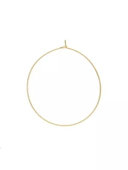 Créoles 40mm 1 anneau  Boucles d'oreilles- 1