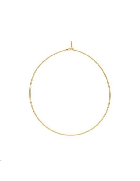 Créoles 40mm 1 anneau  Boucles d'oreilles- 1