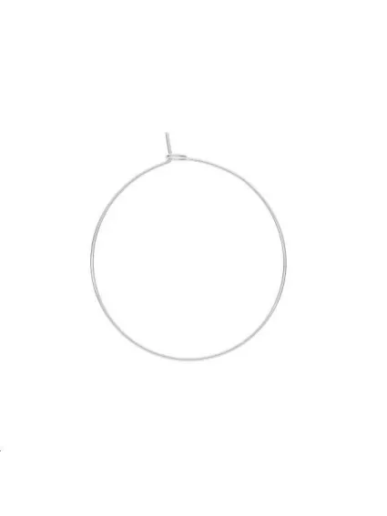 Créoles 35mm 1 anneau  Boucles d'oreilles- 1