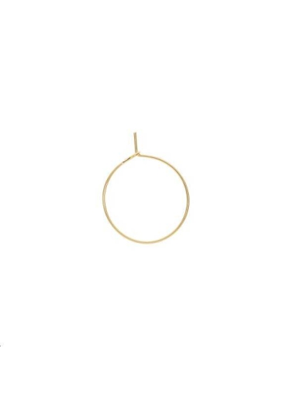 Créoles 25mm 1 anneau  Boucles d'oreilles- 1
