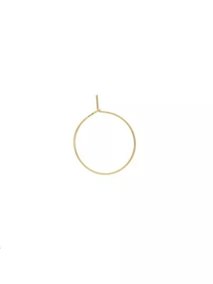 Créoles 25mm 1 anneau  Boucles d'oreilles- 1