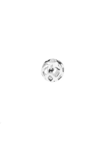 Boule ajourée 4mm  Perles - 1