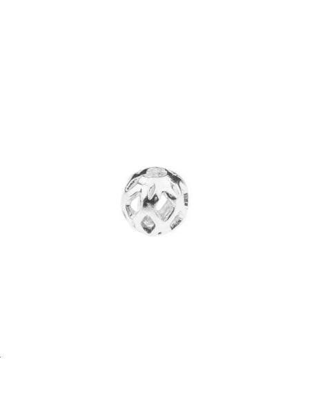 Boule ajourée 4mm  Perles - 1 Boule ajourée 4mm  Perles - 1