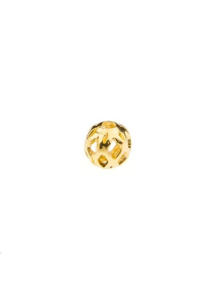 Boule ajourée 4mm  Perles - 1