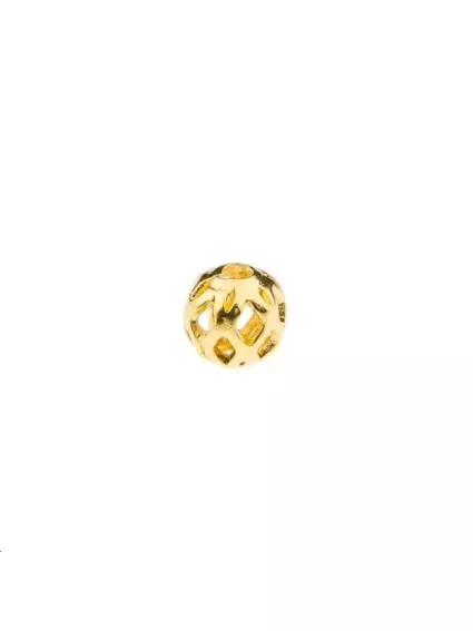 Boule ajourée 4mm  Perles - 1