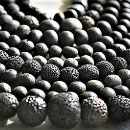 Les perles en bois