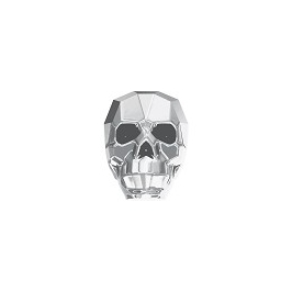 Perles tête de mort Swarovski (5750)
