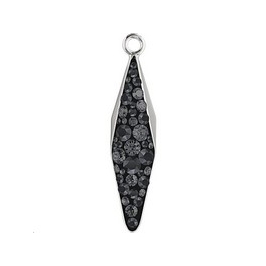Pave pendants goutte losange (67472)
