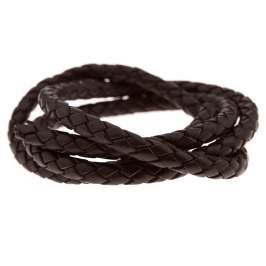 Cuir rond tressé