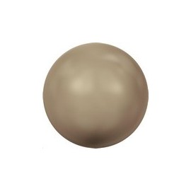 Perles nacrées 12mm trou large 