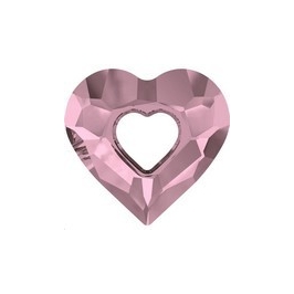 Pendentifs coeur évidé designer édition Swarovski (6262)