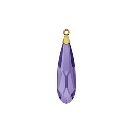  Raindrop pendants 33mm (6533)